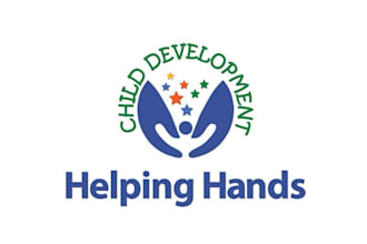 create pictorial a logo for a child development
