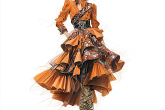 create factory support fashion tech pack designs