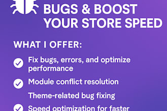 fix prestashop bugs and boost your store speed for better performance