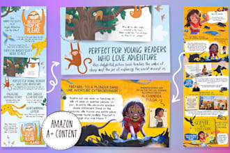 design amazon a plus content banners