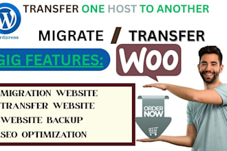 backup migrate wordpress website to shopify migration gohihglevel to a new host
