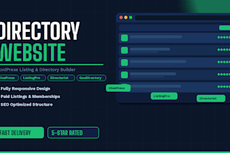 build a professional wordpress directory website with hivepress, listingpro