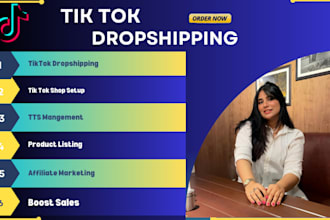 do tiktok dropshipping shop setup, tiktok shop integration