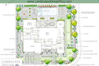 create an expert landscape design for hoa approval, landscape plan