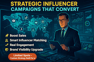 plan and manage high converting influencer campaigns for your brand