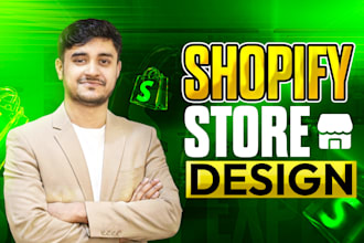 build shopify website, redesign shopify store dropshipping website development