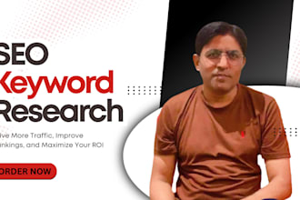 do SEO keyword research and competitor analysis