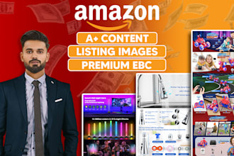 do amazon ebc a plus content, infographics and listing images that sell