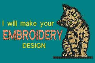 do embroidery digitizing for embroidery design, embroidery patch emb dst