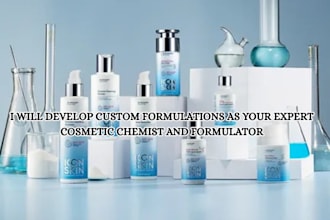 develop custom formulations as your expert cosmetic chemist and formulator