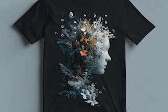 do typography tshirt graphics t shirt and merchandise design