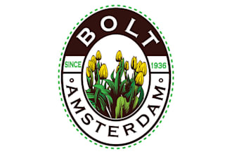 design unique tulip logo with free source file