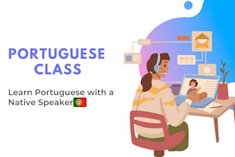 teach conversational portuguese as a native  tutor