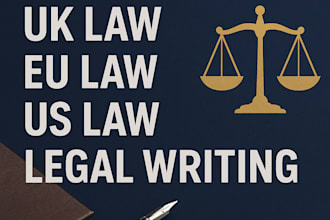 do UK law eu law US law and legal writing