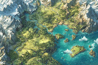 draw detailed custom world maps for your fantasy world
