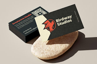 design a business card ready for print
