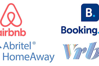 be your cohost and manage your airbnb, booking, and vrbo listings