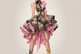 create factory support fashion tech pack designs