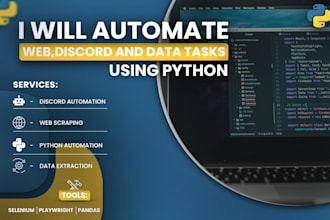do any type of bot automation with python