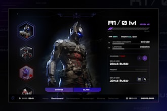 build earning arcade and retro games website, esport online games, nft game site