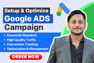 setup high converting google ads campaigns that generate leads and sales