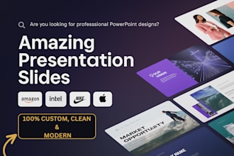design professional powerpoint or canva slide design for you