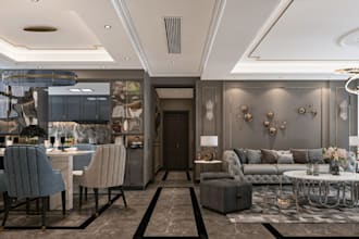 rebuild modern living room, apartment interior, styling,sofa set,minimalist home