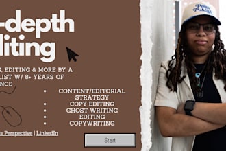 write edit proofread and manage content with a journalists eye