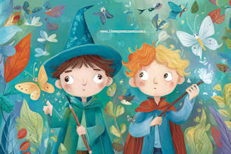 do children book cute illustration kid activity book