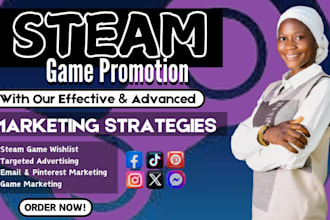 do steam game promotion video marketing indie game advertising increase wishlist
