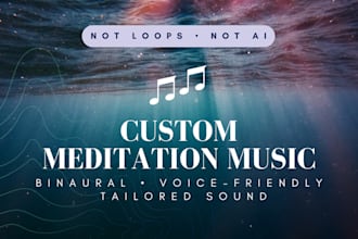 create custom meditation music with binaural beats