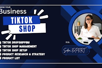 setup tiktok shop dropshipping product listing autods