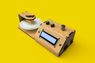 desing, draw and render anything you ask for in solidworks