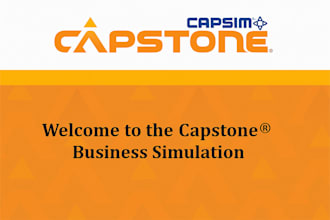 do data driven strategy and decision making for capsim