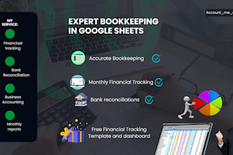 provide expert bookkeeping and accounting in google sheets