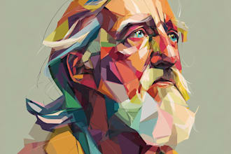 paint a real oil painting portrait from your photo