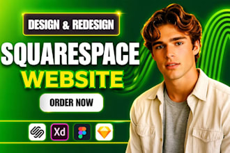 create squarespace website design website development squarespace website design