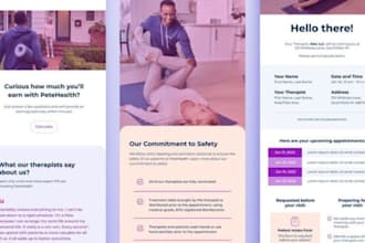 design hubspot quote template, landing page, email template, newsletter setup