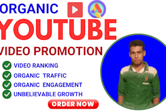 do organic youtube video promotion for channel growth