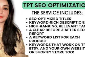 seo optimize your teachers pay teachers listings title description optimization