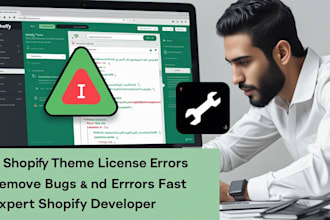 fix shopify licensed theme issue instantly in just seconds