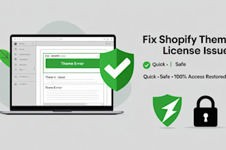 solve shopify theme licensed issue in just second
