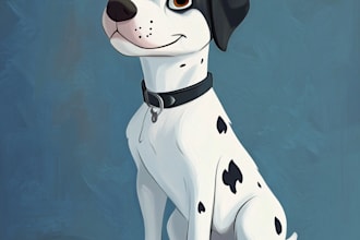 draw an exotic animal or pet illustration for you