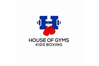 design awesome kids boxing logo