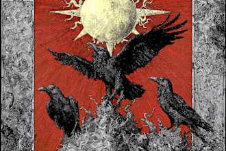 create dark art and heavy death metal illustration