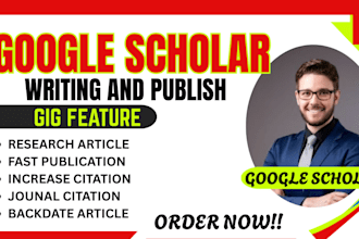 publish article to increase google scholar citations h index backdate citation