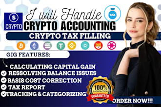 do crypto tax filing, accounting, and capital gains calculation for crypto tax