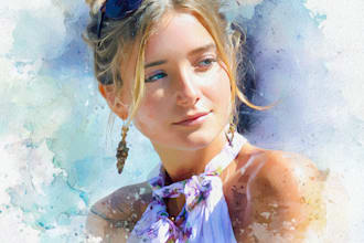 paint custom digital watercolor