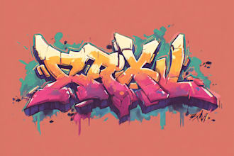 do illustration street art graffiti, abstract with my style
