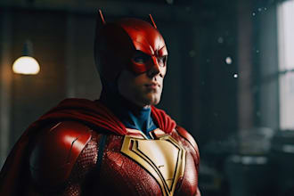 draw you as an amazing superhero